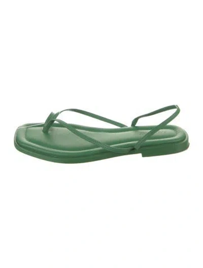 Pre-owned A.emery Leather Sandals In Green