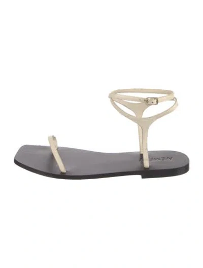 Pre-owned A.emery Leather Sandals In Neutral