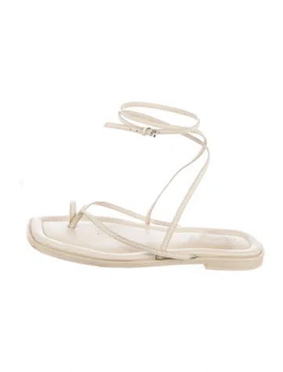 Pre-owned A.emery Leather Sandals In Neutral