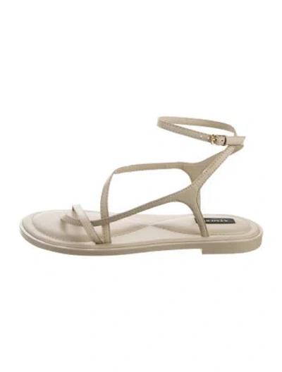 Pre-owned A.emery Leather Sandals In Neutral