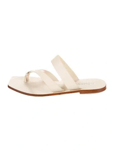 Pre-owned A.emery Leather Sandals In Neutral