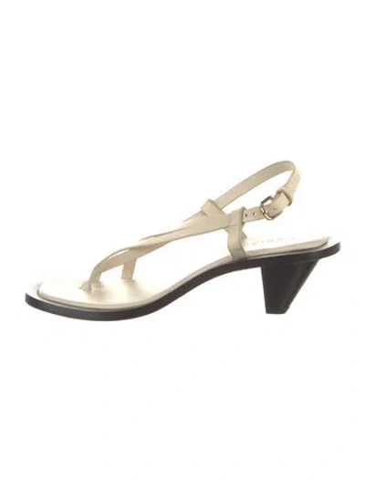 Pre-owned A.emery Leather Sandals In Neutrals