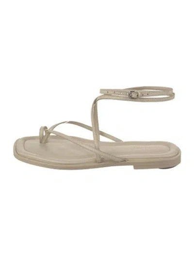 Pre-owned A.emery Leather Sandals In Neutrals