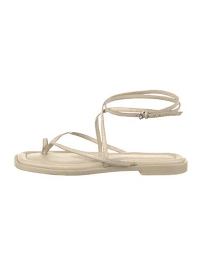 Pre-owned A.emery Leather Sandals In Neutrals