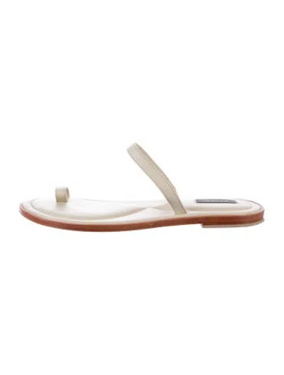 Pre-owned A.emery Leather Sandals In Neutrals