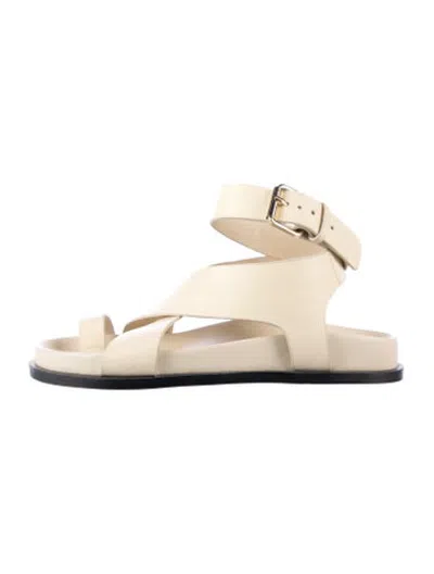 Pre-owned A.emery Leather Sandals In Neutrals