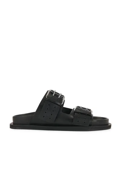 A.emery A. Emery Leon Sandals Vintage Forest In Black