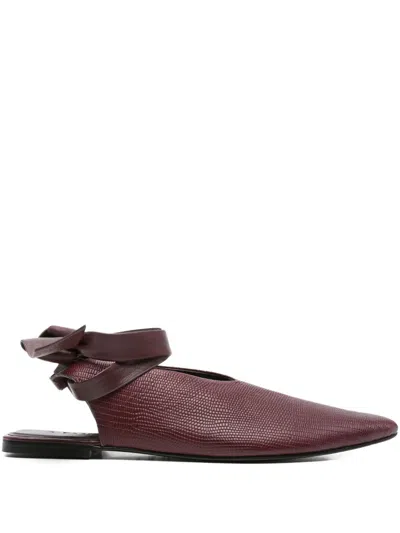 A.emery Maude Flat Pumps In Red