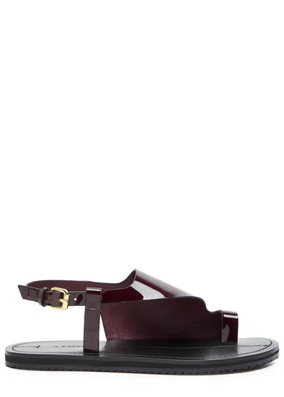 A.emery Milne Patent Leather Sandals