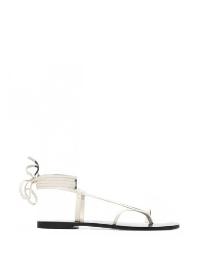 A.emery Nolan Strappy Sandals In Neutral