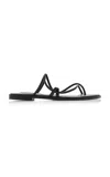 A.emery Silas Leather Sandals In Black