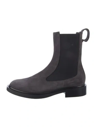 Pre-owned A.emery Suede Chelsea Boots In Black