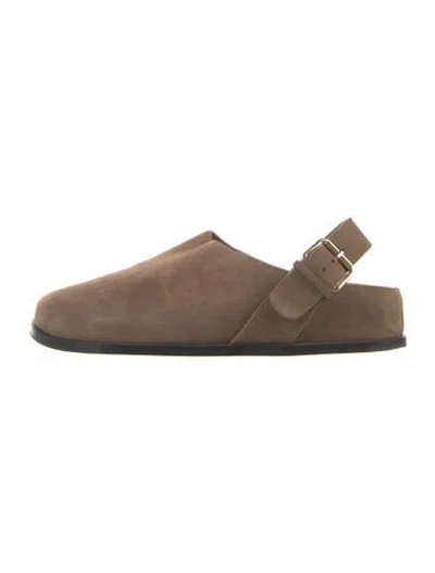 Pre-owned A.emery Suede Mules In Brown
