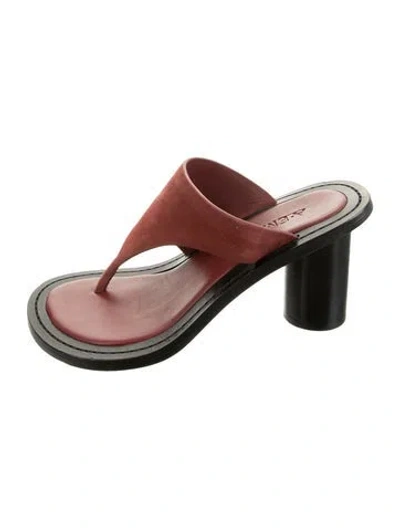 Pre-owned A.emery Suede Sandals In Brown