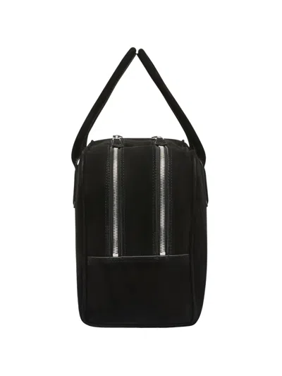 A.emery Talbot Suede Bowling Bag In Pattern
