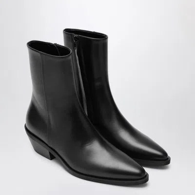 A.EMERY A.EMERY	  THE HUDSON BLACK LEATHER ANKLE BOOTS
