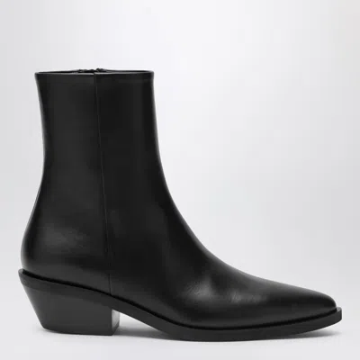 A.EMERY A.EMERY THE HUDSON BLACK LEATHER ANKLE BOOTS