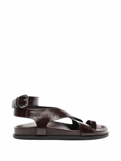 A.emery The Jalen Sandals In Brown