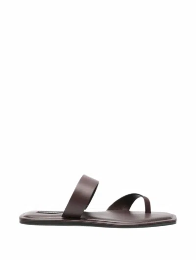 A.emery The Kasper Sandals In Brown