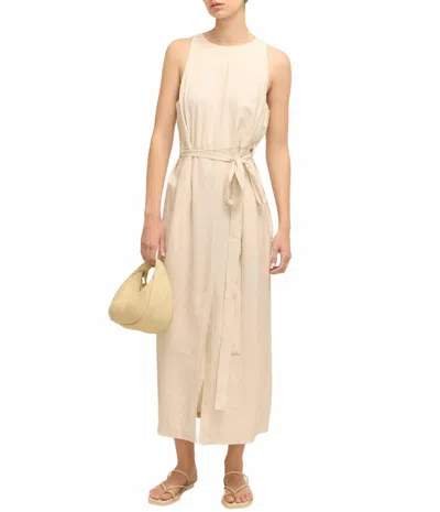 A.emery Uli Dress In Oyster In Neutral