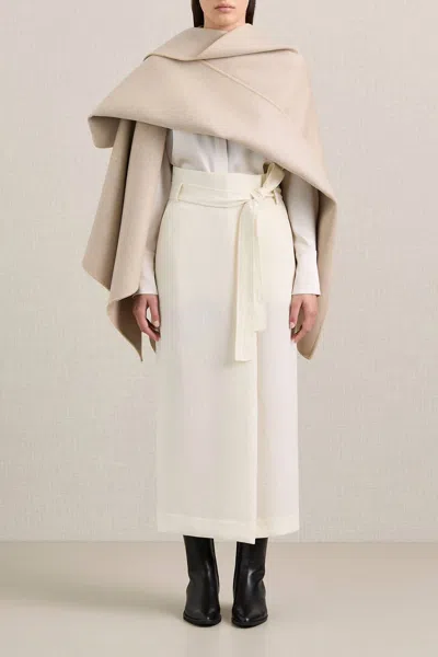 A.emery Ven Skirt In Oyster In White