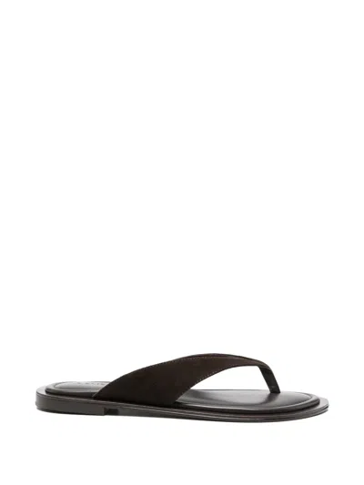 A.emery Viola Flat Sandals In Black