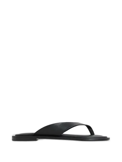 A.emery Viola Leather Sandals In Black