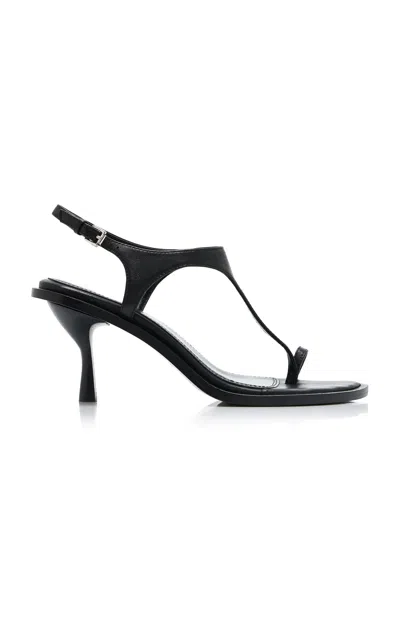 A.emery Wanda Leather Sandals In Black