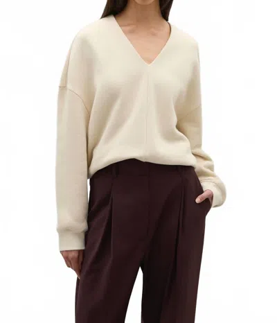 A.emery Willis Long Sleeve Sweatshirt In Bone In Multi