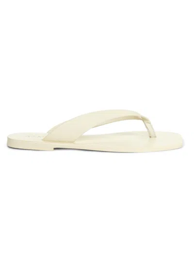 A.emery Women's Kinto Suede Sandals In White