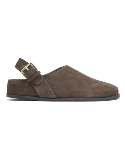 A.emery Women's Louis Suede Clogs In Brown