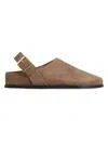 A.emery Women's Louis Suede Clogs In Brown