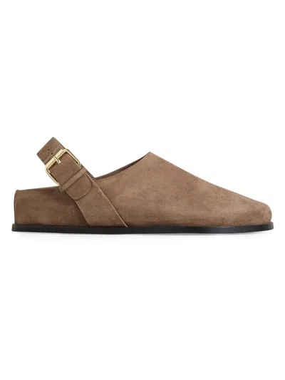 A.emery Women's Louis Suede Clogs In Brown