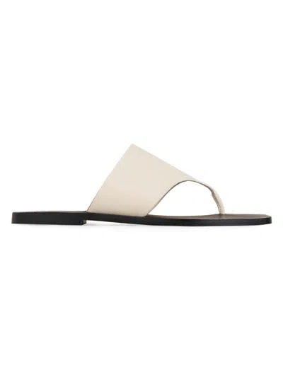 A.emery The Paton Sandals Ivory In Leather In Neutral