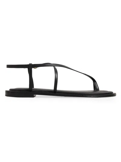 A.emery Women's Reef Leather Sandals In Black