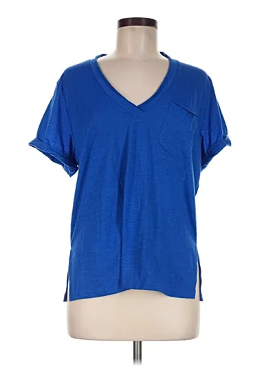 Pre-owned Aemi + Co Active T-shirt In Blue