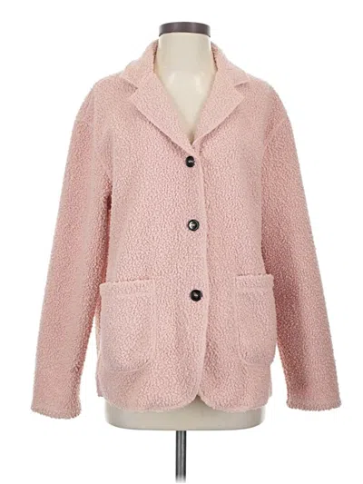 Pre-owned Aemi + Co Cardigan Sweater In Pink