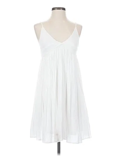 Pre-owned Aemi + Co Cocktail Dress In White