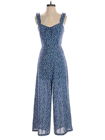 Pre-owned Aemi + Co Jumpsuit In Blue