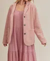 Aemi + Co Kaia Jacket In Pink In Pink