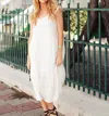 Aemi + Co Santorini Dress In White In White