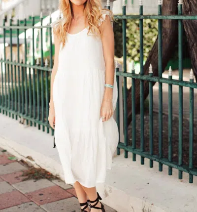 Aemi + Co Santorini Dress In White