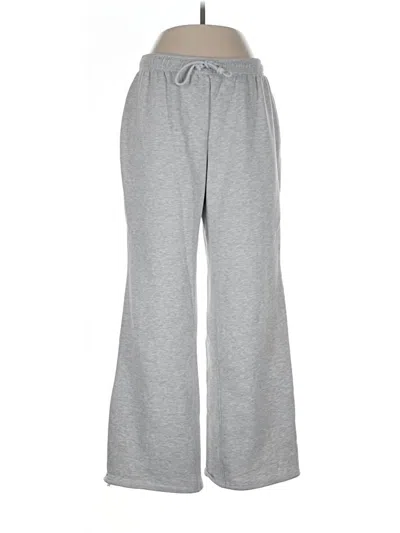 Pre-owned Aemi + Co Sweatpants In Gray