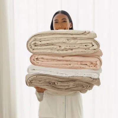 Aeptom Double Cocoon Mulberry Silk-filled Quilt In Oatmeal