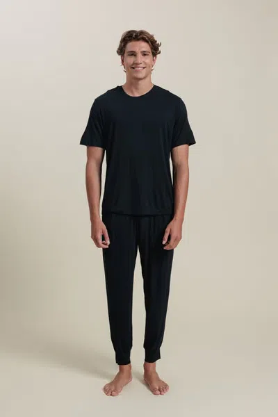 Aeptom Natural Jogger Pants In Black