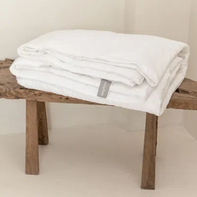 Aeptom Organic Natural Sateen Comforter In White