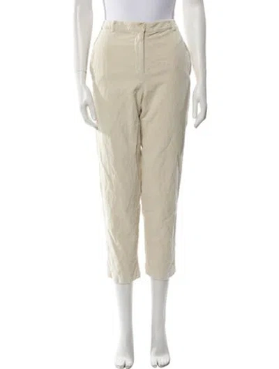 Pre-owned Aequamente Straight Leg Pants W/ Tags In Neutral