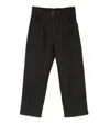 Aequamente Women's Relaxed Trousers In Black In Black