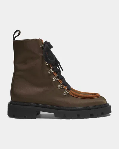 Aera Amalia Chunky Vegan Lug Combat Boots In Multi