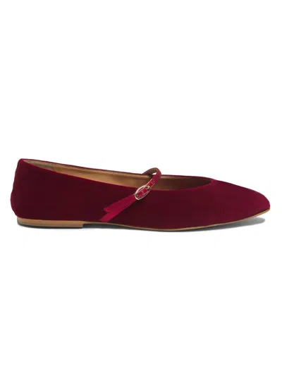 Aera Women's Mina Mary Janes In Red
